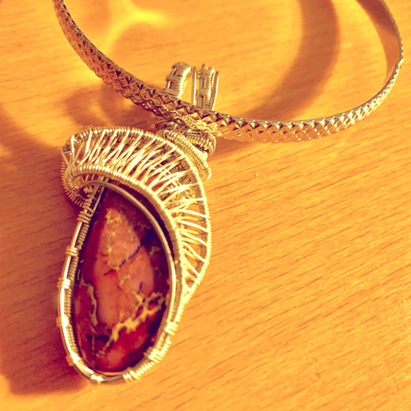 Custom order wire wrap designs necklaces, ankle leg wraps, upper/lower arm - Picture 3 of 16